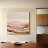 Abstract 866 Canvas Art 60 x 60 cm / Stretched on hidden frame