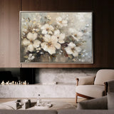 Floral Canvas Wall Art WAD866-F 90 x 60 cm / Stretched on hidden frame