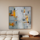 Abstract 867 Canvas Art 60 x 60 cm / Stretched on hidden frame