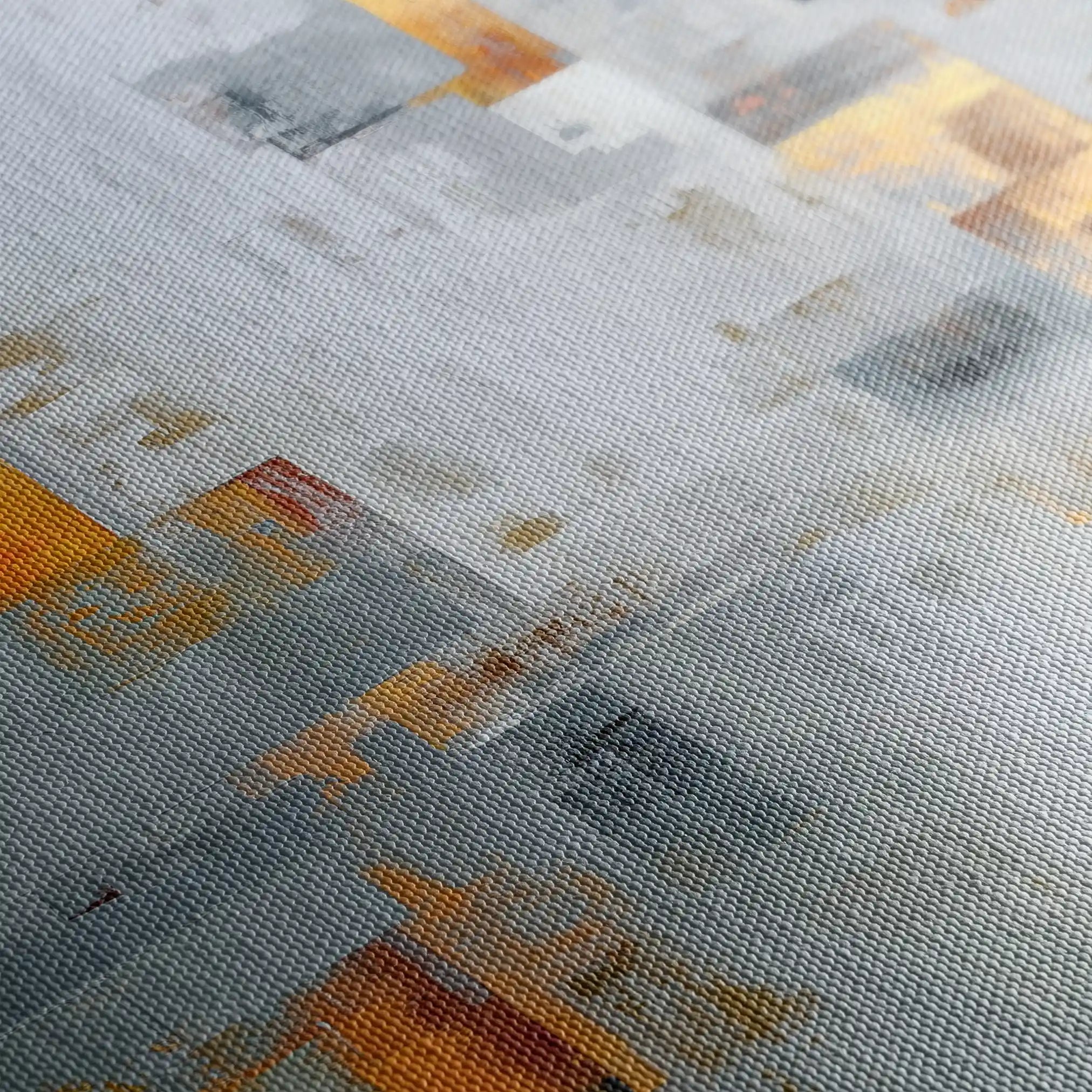 Abstract 867 Canvas Art 60 x 60 cm / Stretched on hidden frame