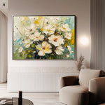 Floral Canvas Wall Art WAD867-F 90 x 60 cm / Stretched on hidden frame