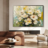 Floral Canvas Wall Art WAD868-F 90 x 60 cm / Stretched on hidden frame