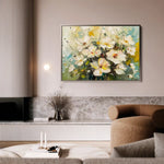 Floral Canvas Wall Art WAD868-F 90 x 60 cm / Stretched on hidden frame