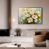 Floral Canvas Wall Art WAD868-F 90 x 60 cm / Stretched on hidden frame