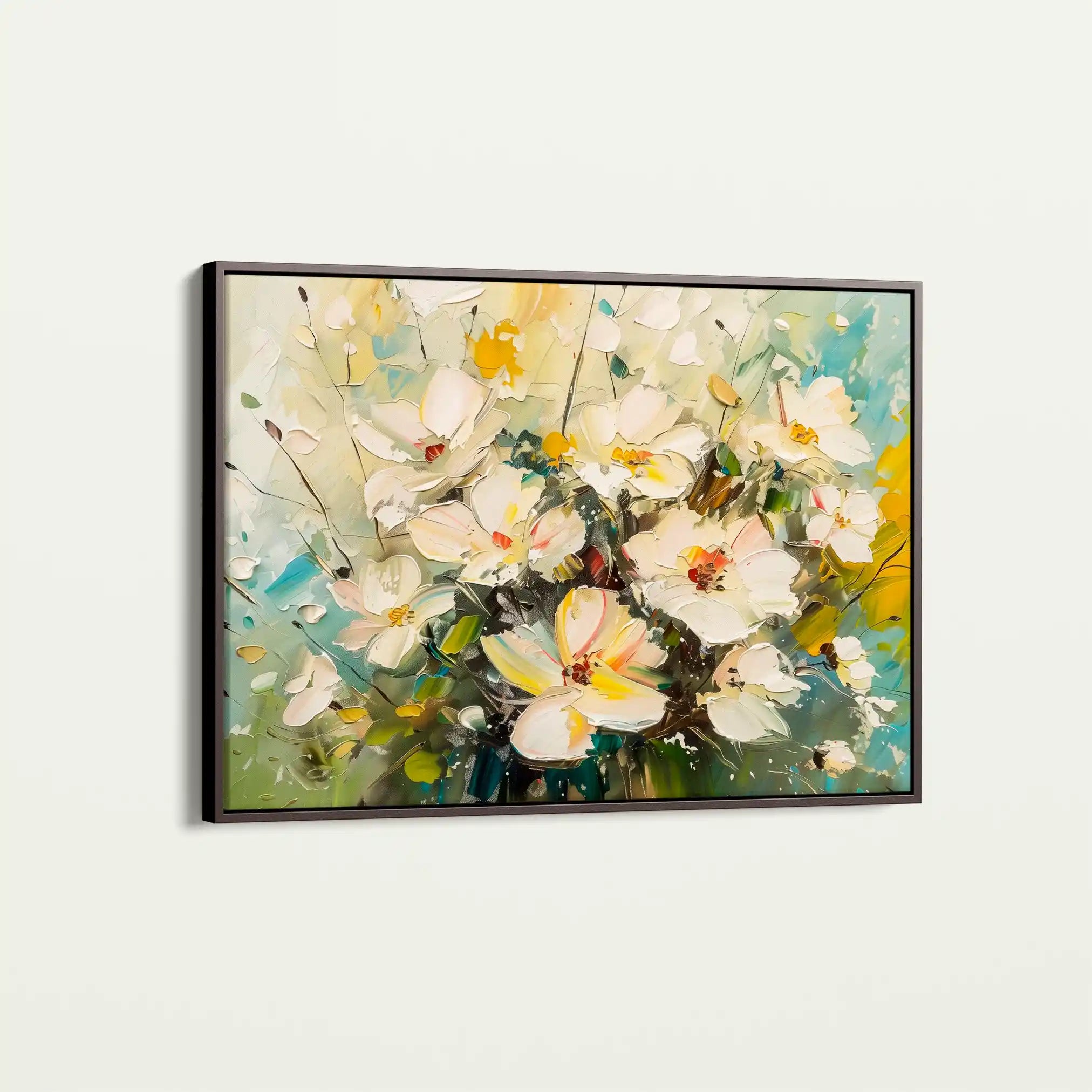 Floral Canvas Wall Art WAD868-F 90 x 60 cm / Stretched on hidden frame