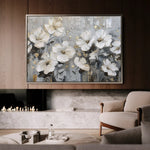 Floral Canvas Wall Art WAD869-F 90 x 60 cm / Stretched on hidden frame