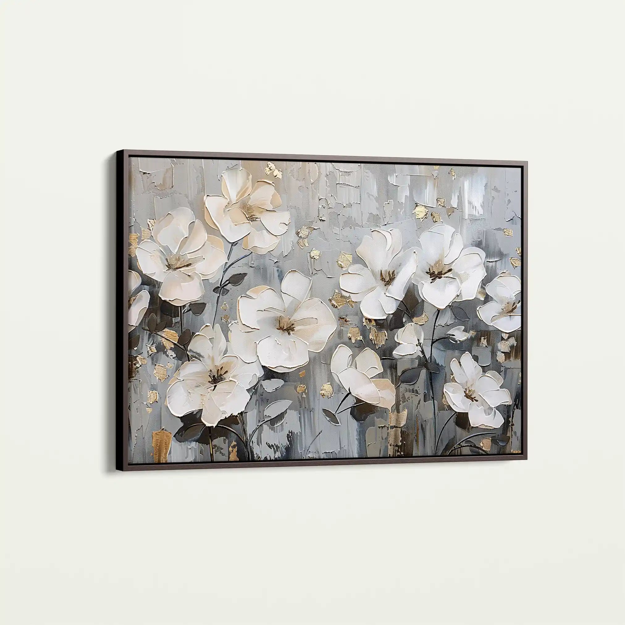 Floral Canvas Wall Art WAD869-F 90 x 60 cm / Stretched on hidden frame