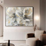 Floral Canvas Wall Art WAD872-F 90 x 60 cm / Stretched on hidden frame
