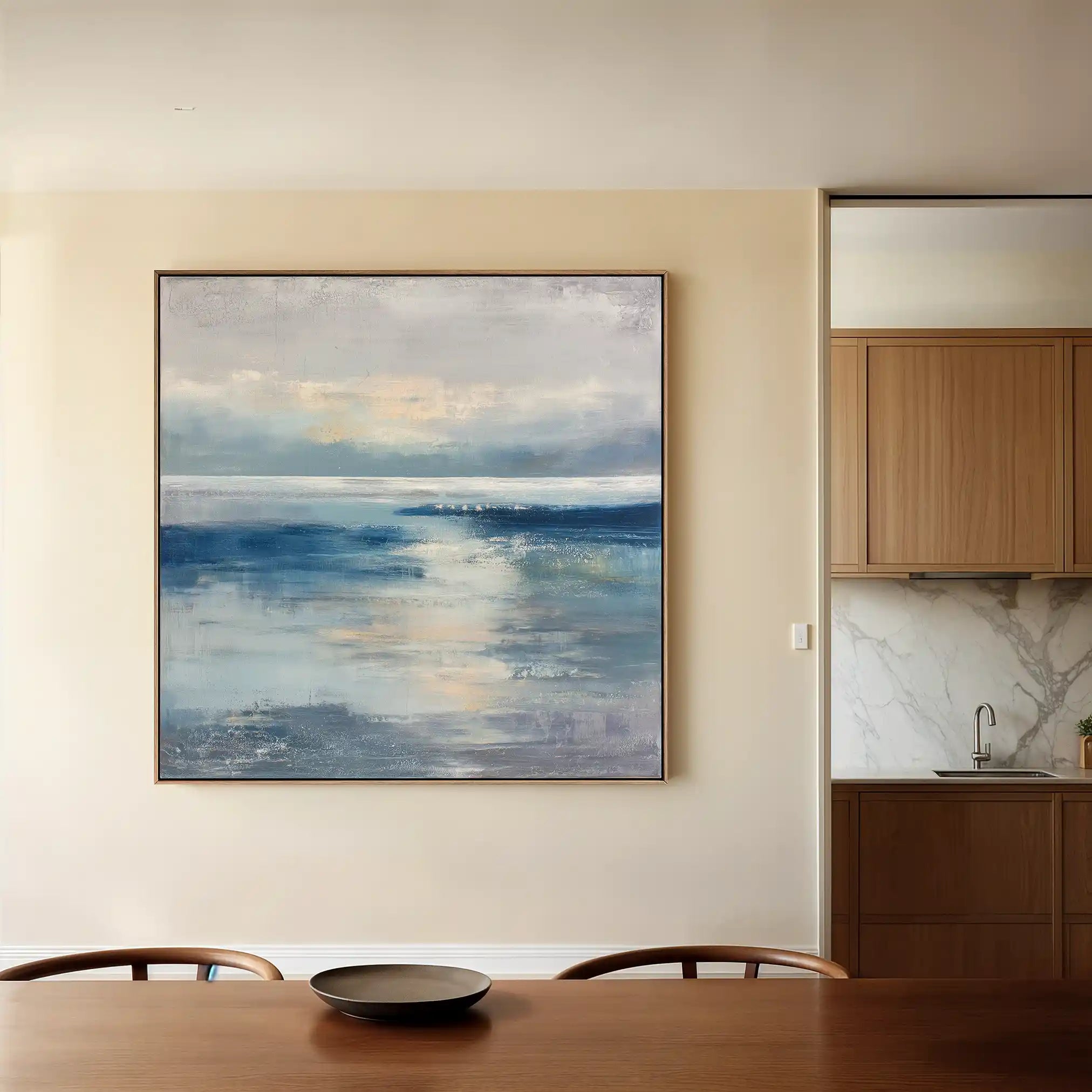 Abstract 873 Canvas Art 60 x 60 cm / Stretched on hidden frame
