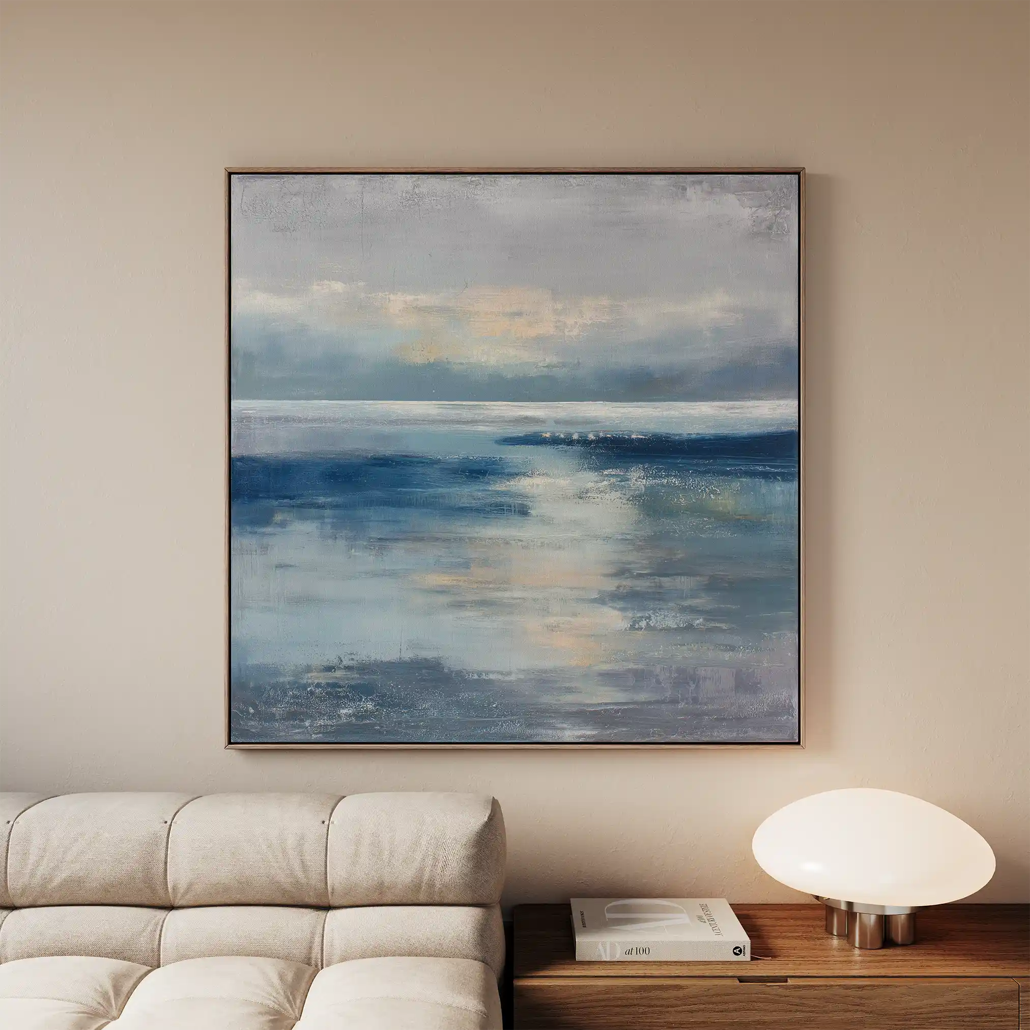 Abstract 873 Canvas Art 60 x 60 cm / Stretched on hidden frame