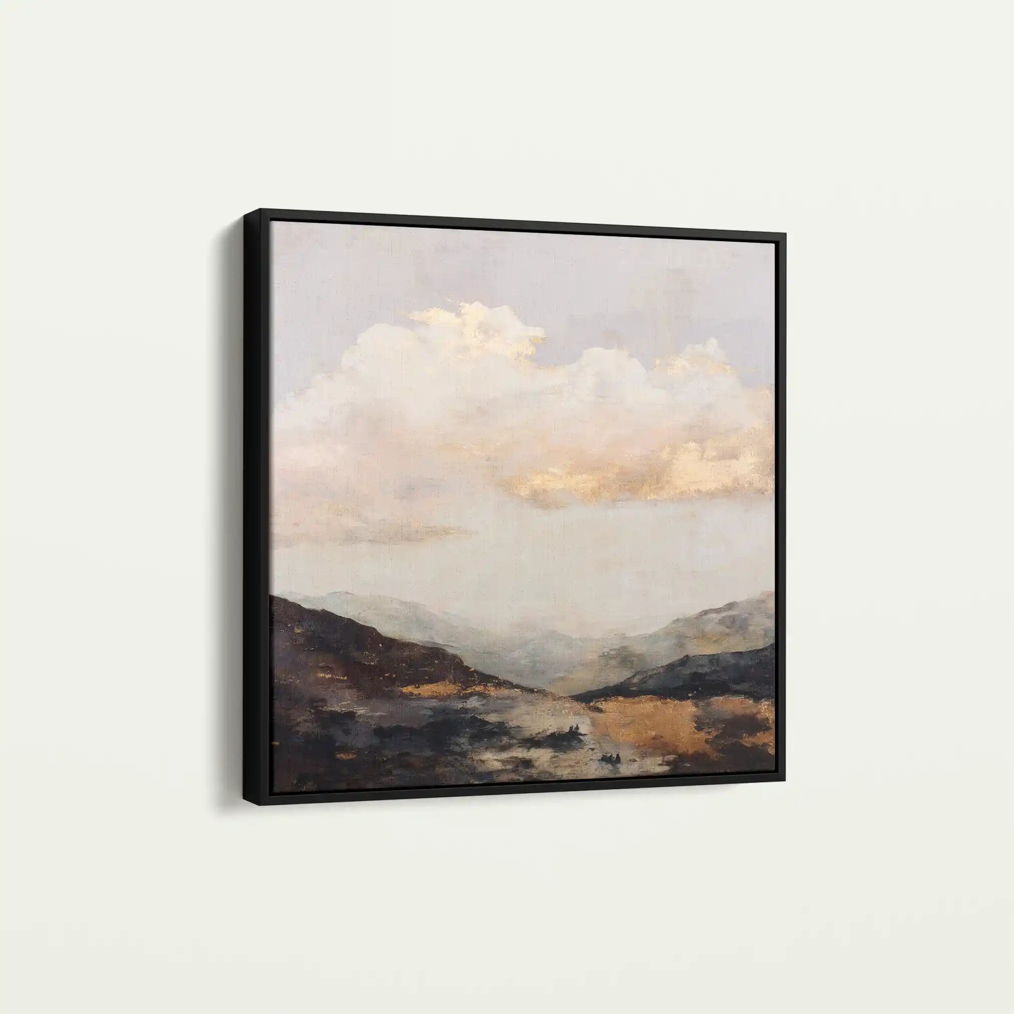 Abstract 875 Canvas Art 60 x 60 cm / Stretched on hidden frame