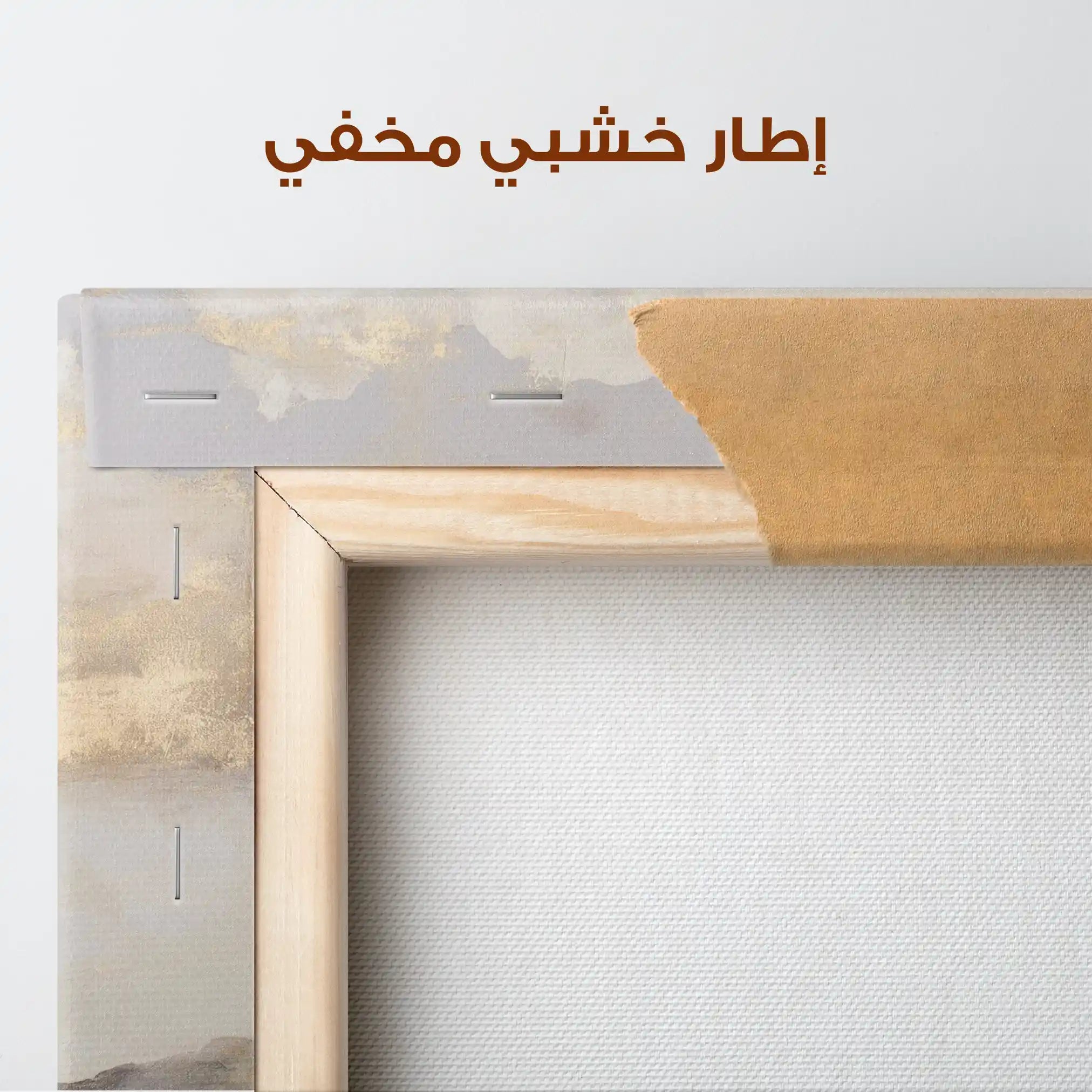 Abstract 875 Canvas Art 60 x 60 cm / Stretched on hidden frame