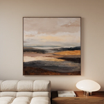 Abstract 876 Canvas Art 60 x 60 cm / Stretched on hidden frame