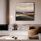 Abstract 876 Canvas Art 60 x 60 cm / Stretched on hidden frame