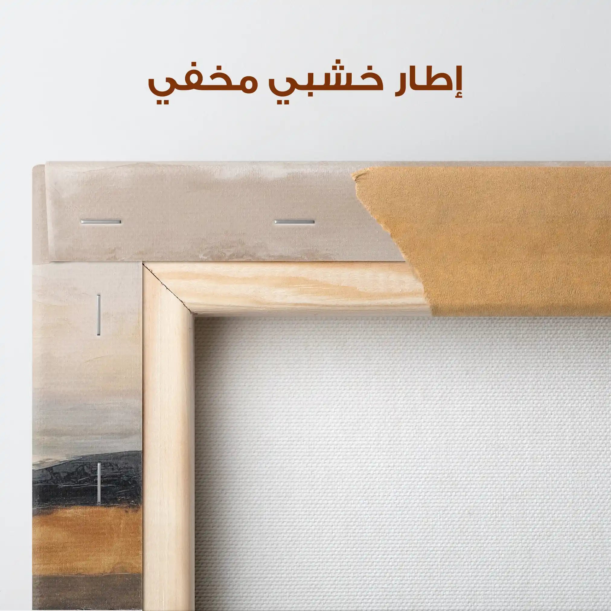 Abstract 876 Canvas Art 60 x 60 cm / Stretched on hidden frame