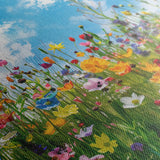 Floral Canvas Wall Art WAD876-F 90 x 60 cm / Stretched on hidden frame
