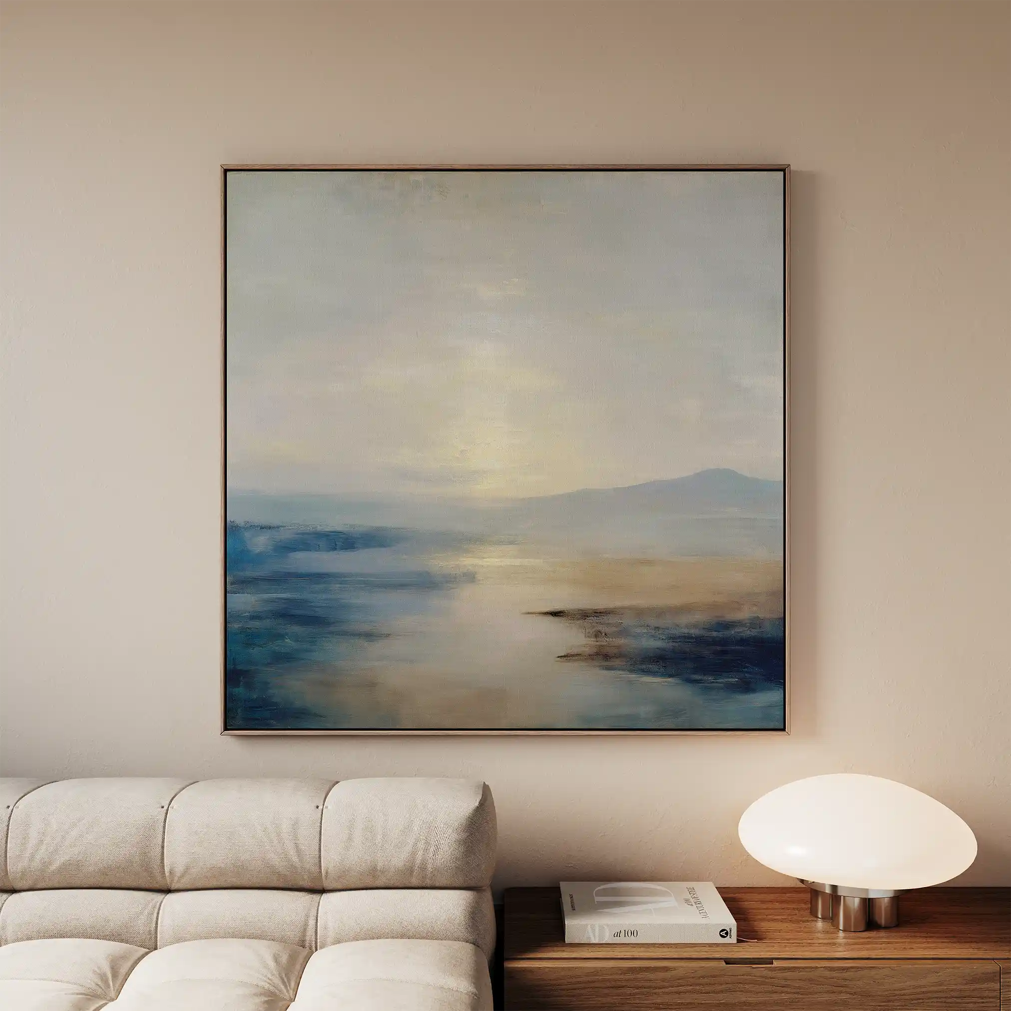 Abstract 877 Canvas Art 60 x 60 cm / Stretched on hidden frame