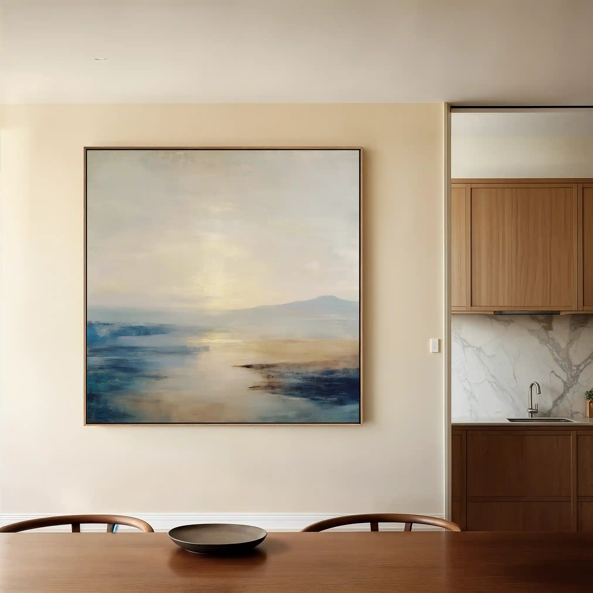 Abstract 877 Canvas Art 60 x 60 cm / Stretched on hidden frame