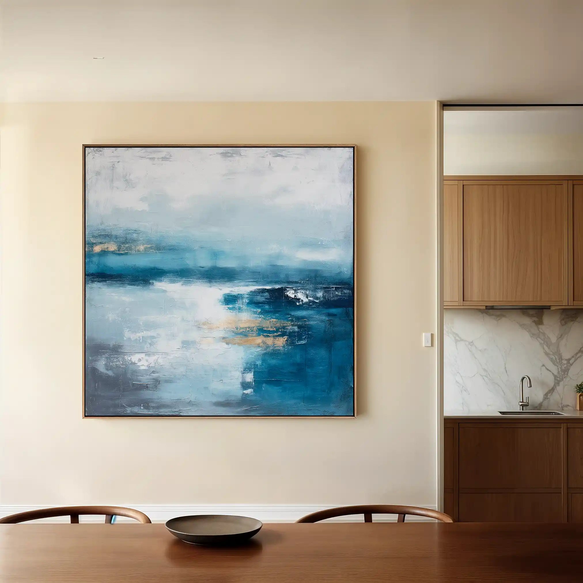 Abstract 878 Canvas Art 60 x 60 cm / Stretched on hidden frame