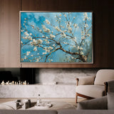 Floral Canvas Wall Art WAD878-F 90 x 60 cm / Stretched on hidden frame
