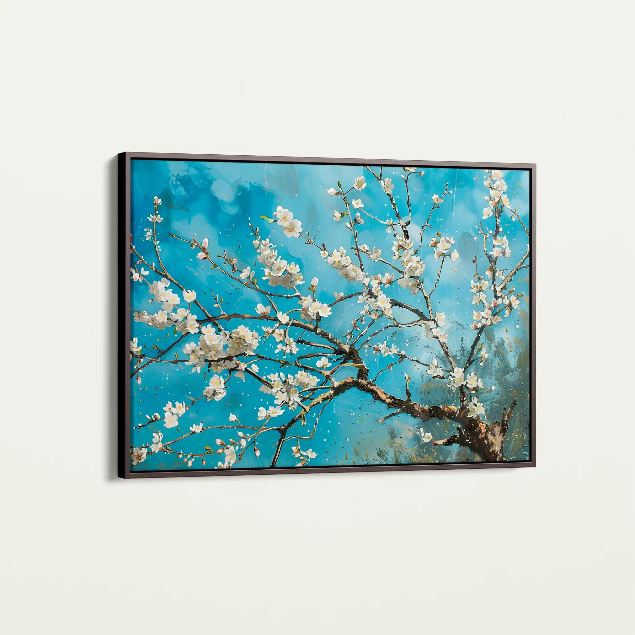 Floral Canvas Wall Art WAD878-F 90 x 60 cm / Stretched on hidden frame