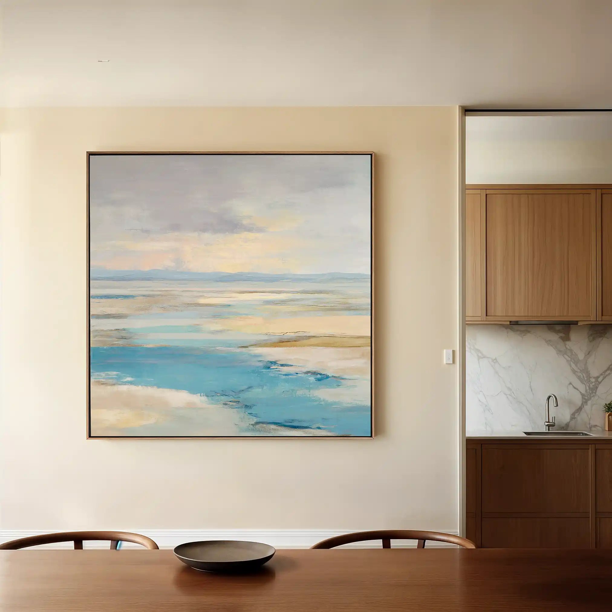 Abstract 879 Canvas Art 60 x 60 cm / Stretched on hidden frame