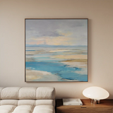 Abstract 879 Canvas Art 60 x 60 cm / Stretched on hidden frame