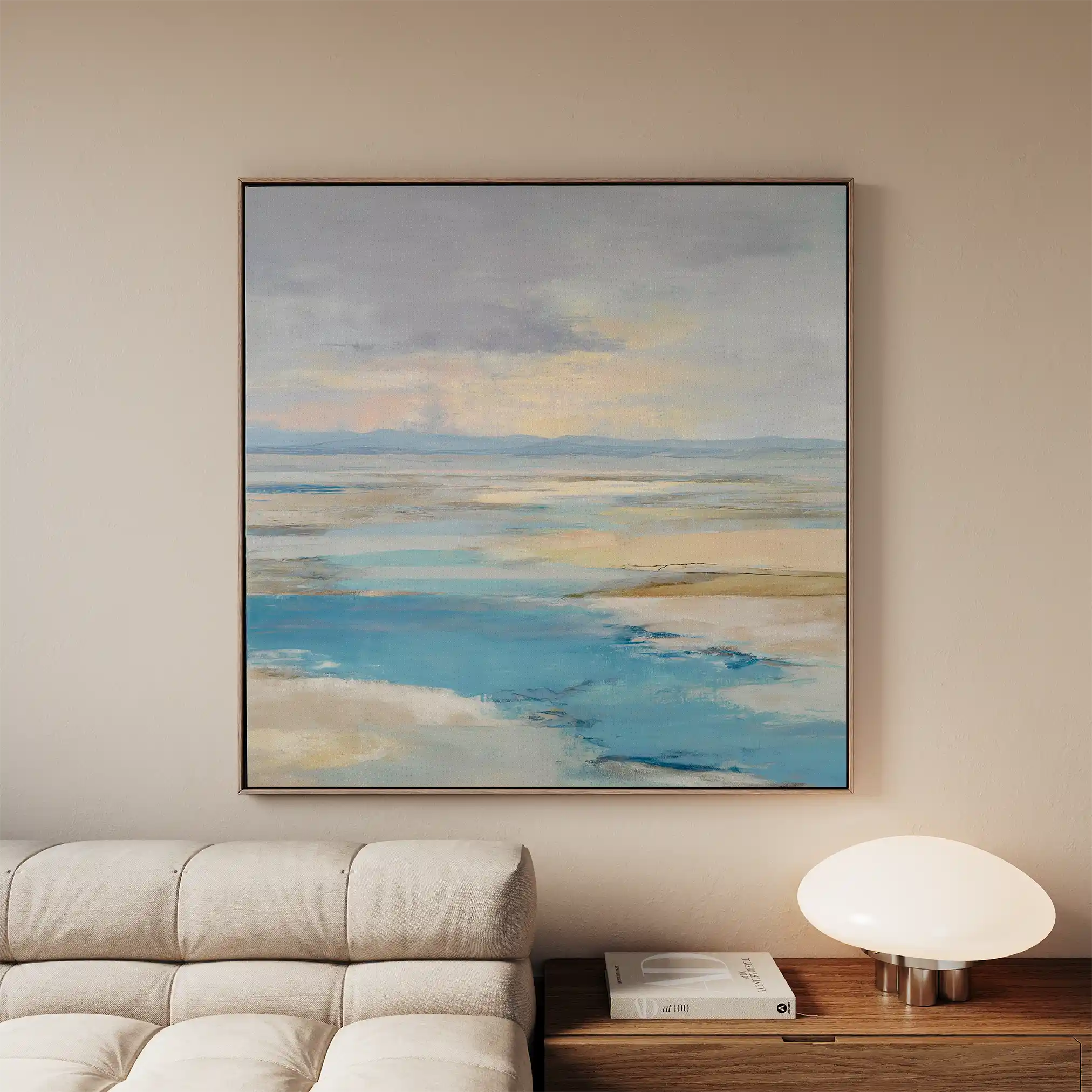 Abstract 879 Canvas Art 60 x 60 cm / Stretched on hidden frame