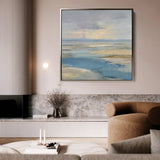 Abstract 879 Canvas Art 60 x 60 cm / Stretched on hidden frame