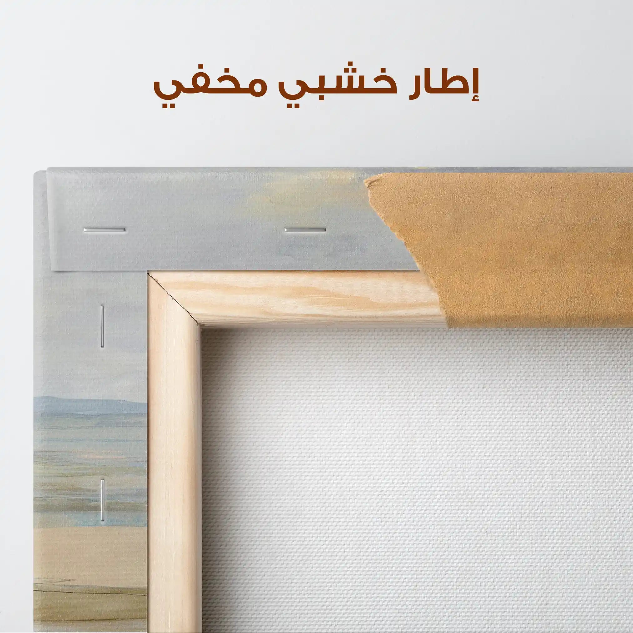 Abstract 879 Canvas Art 60 x 60 cm / Stretched on hidden frame
