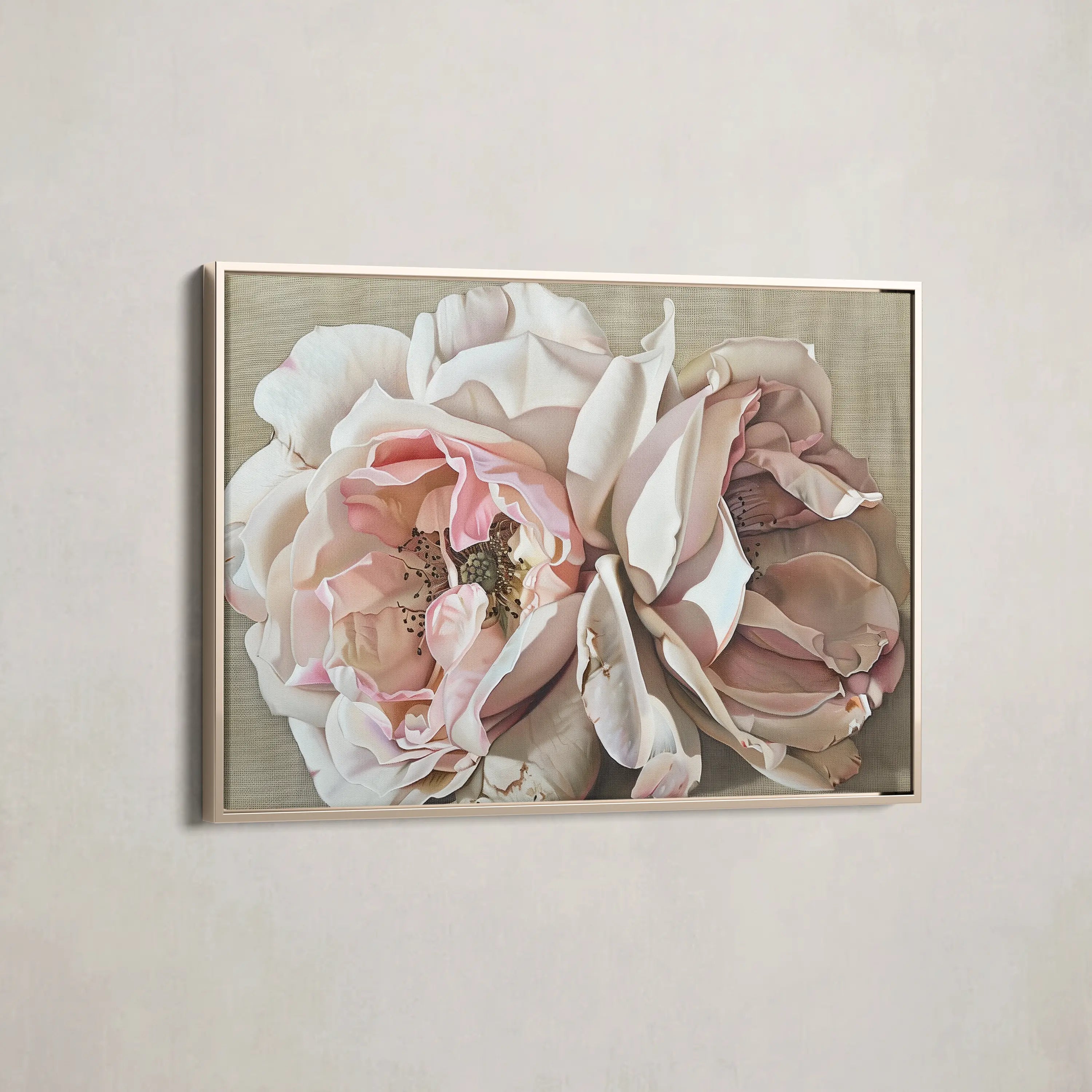 Floral Canvas Wall Art WAD879-F 90 x 60 cm / Stretched on hidden frame