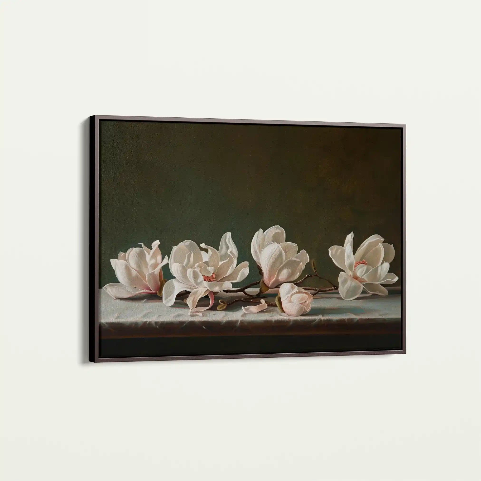 Floral Canvas Wall Art WAD880-F 90 x 60 cm / Stretched on hidden frame