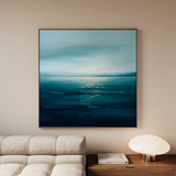 Abstract 881 Canvas Art 60 x 60 cm / Stretched on hidden frame