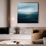 Abstract 881 Canvas Art 60 x 60 cm / Stretched on hidden frame