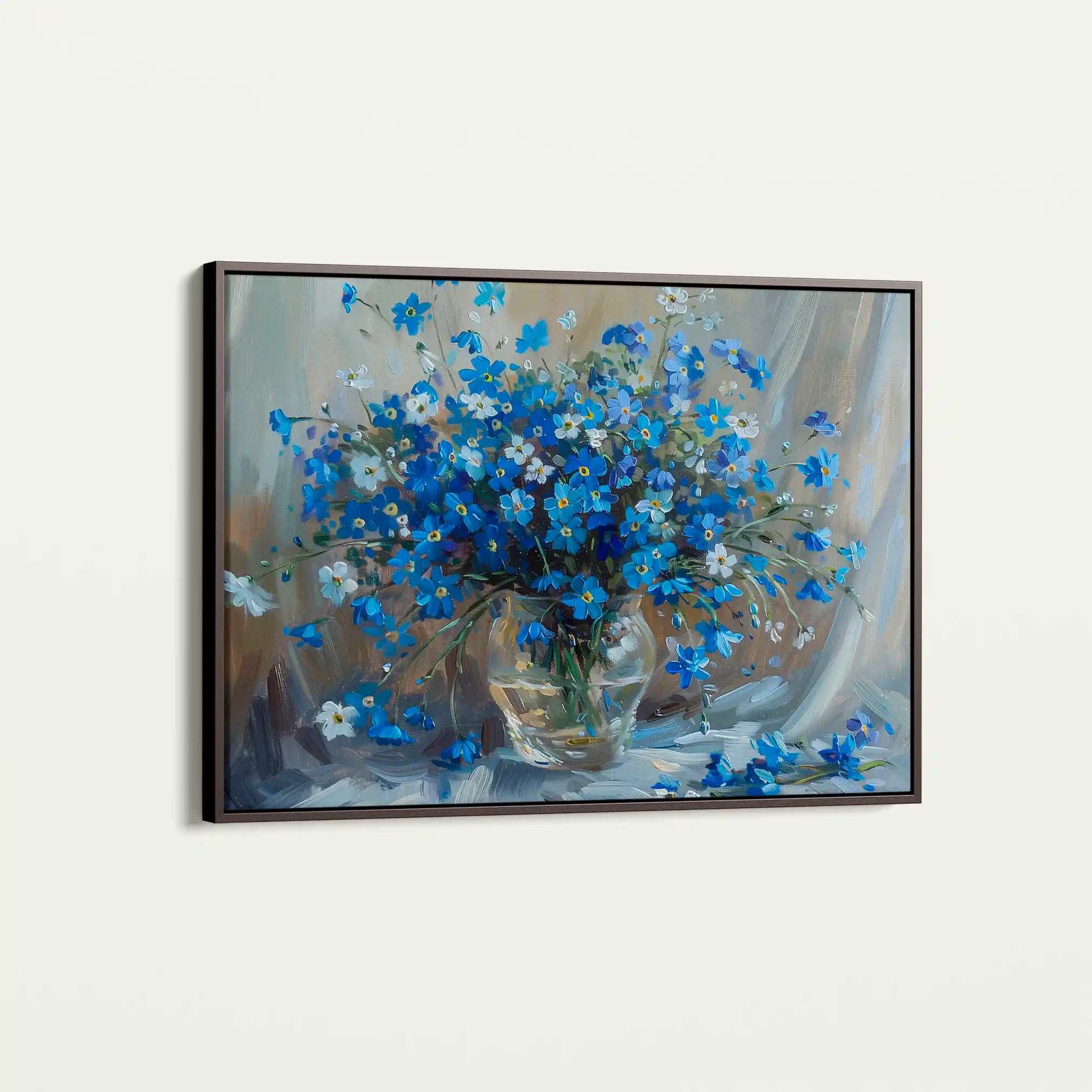Floral Canvas Wall Art WAD881-F 90 x 60 cm / Stretched on hidden frame