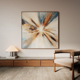 Abstract 882 Canvas Art 60 x 60 cm / Stretched on hidden frame