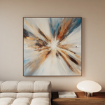 Abstract 882 Canvas Art 60 x 60 cm / Stretched on hidden frame