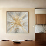 Abstract 883 Canvas Art 60 x 60 cm / Stretched on hidden frame