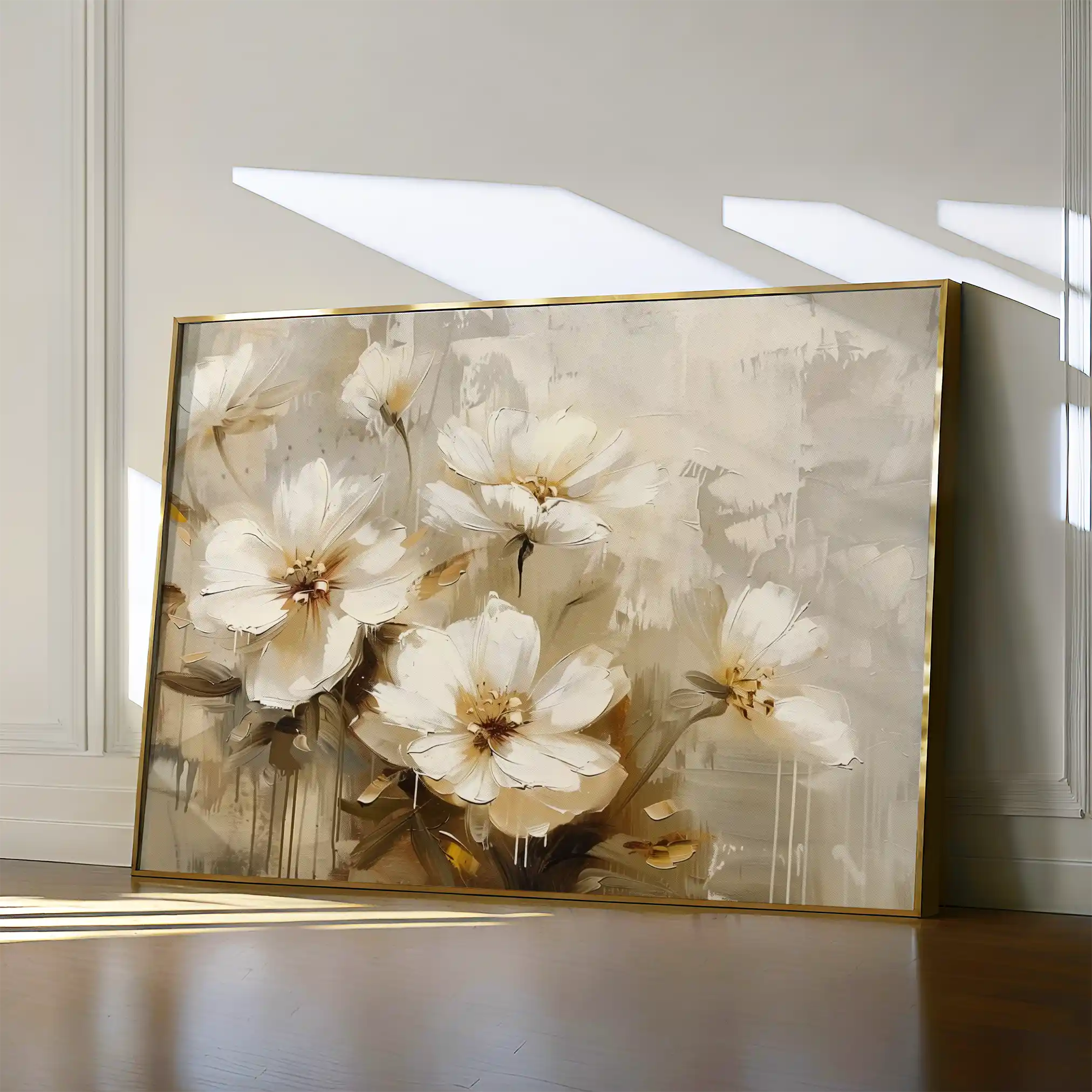 Floral Canvas Wall Art WAD883-F 90 x 60 cm / Stretched on hidden frame
