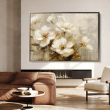 Floral Canvas Wall Art WAD883-F 90 x 60 cm / Stretched on hidden frame