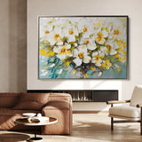 Floral Canvas Wall Art WAD885-F 90 x 60 cm / Stretched on hidden frame