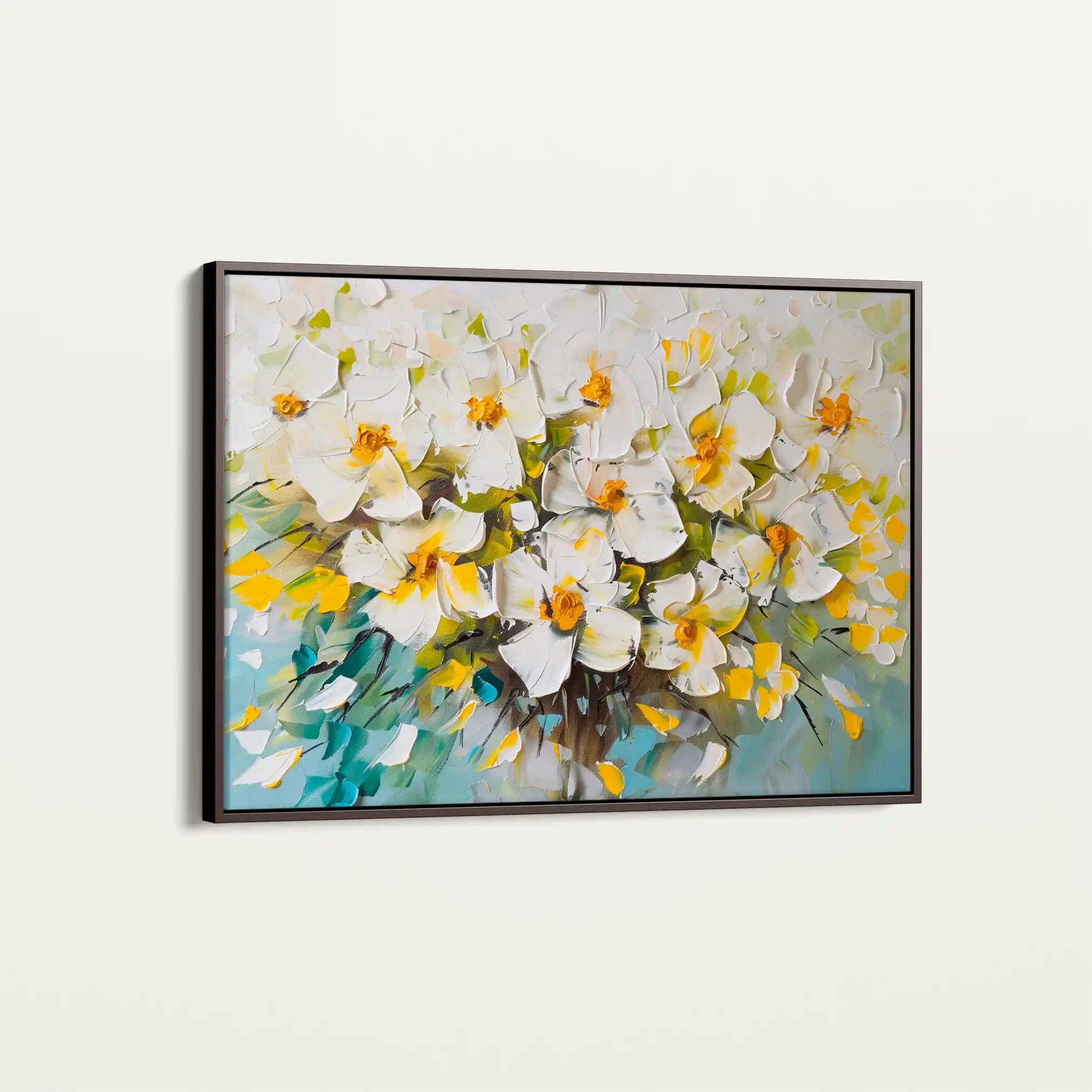 Floral Canvas Wall Art WAD885-F 90 x 60 cm / Stretched on hidden frame
