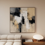 Abstract 888 Canvas Art 60 x 60 cm / Stretched on hidden frame