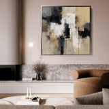 Abstract 888 Canvas Art 60 x 60 cm / Stretched on hidden frame