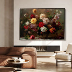 Floral Canvas Wall Art WAD888-F 90 x 60 cm / Stretched on hidden frame