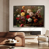 Floral Canvas Wall Art WAD888-F 90 x 60 cm / Stretched on hidden frame