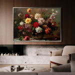 Floral Canvas Wall Art WAD888-F 90 x 60 cm / Stretched on hidden frame