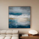 Abstract 889 Canvas Art 60 x 60 cm / Stretched on hidden frame