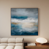 Abstract 889 Canvas Art 60 x 60 cm / Stretched on hidden frame
