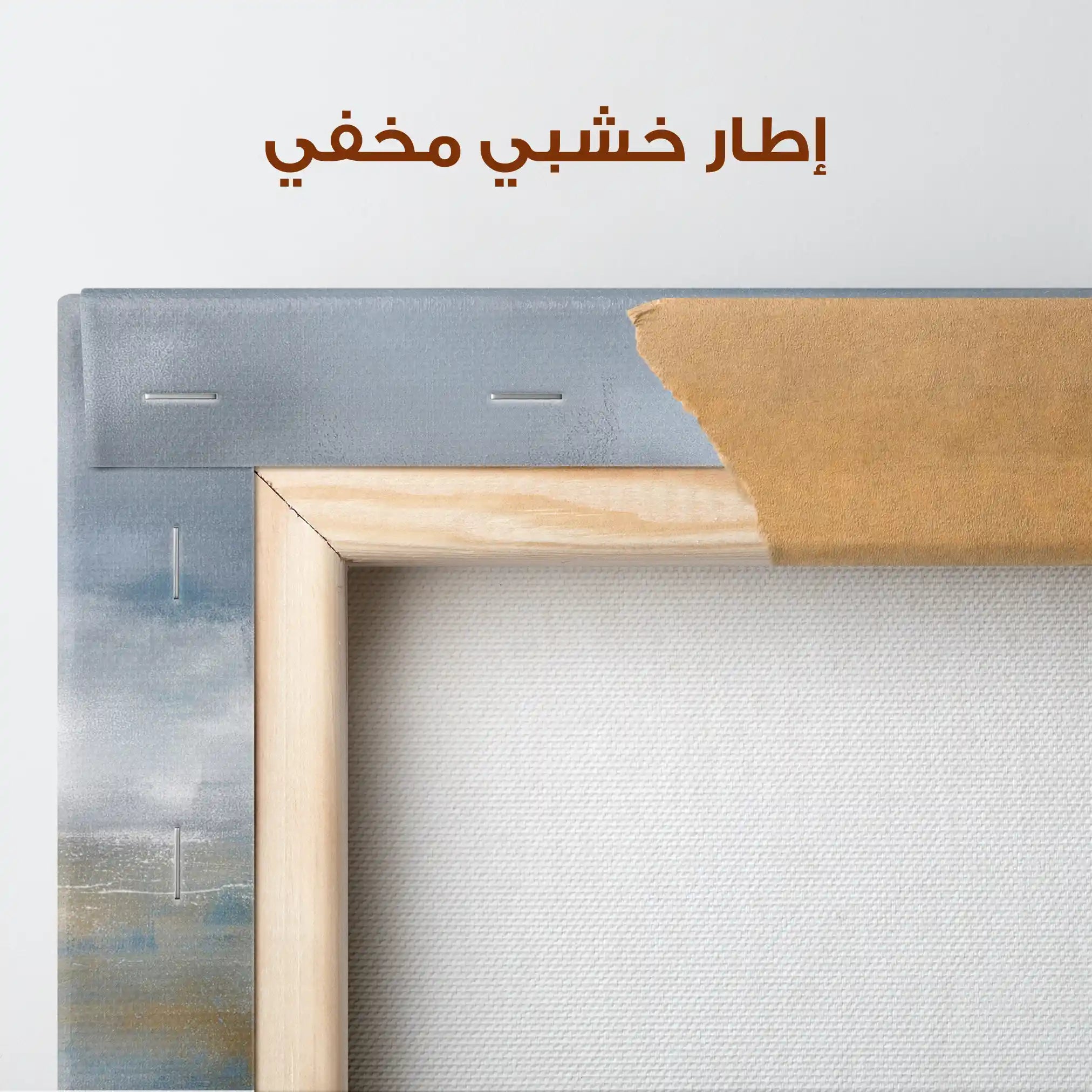 Abstract 889 Canvas Art 60 x 60 cm / Stretched on hidden frame